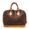 Image 1 : Louis Vuitton Brown Alma MM Satchel Bag