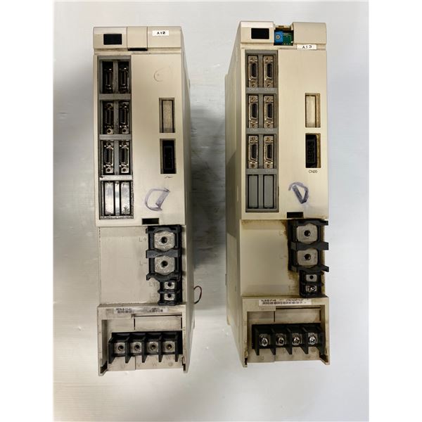 (2) Mitsubishi # MDS-B-V1-45 Drive Units