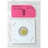 Image 1 : 1 Gram .9999 Fine Gold Geiger Edelmetalle Bar