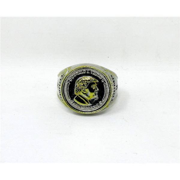 New President Donald Trump Ring - Size 12