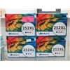 Image 1 : 4 Inkjet 252XL Multipacks - for Epson Workforce