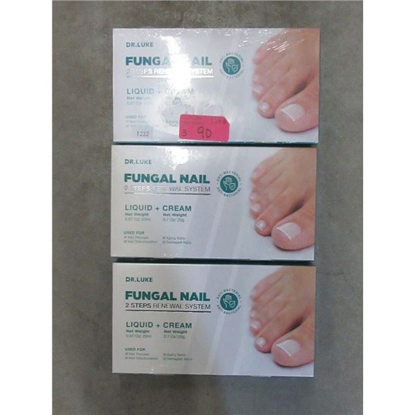 3 Dr. Luke Toe Nail Fungus Treatment Sets