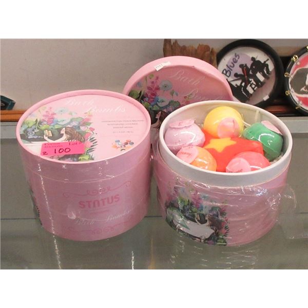 2 Large Status Bath Bomb Sets