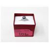 Image 2 : 2.5 CT Mystic Blue Topaz & Diamond Ring