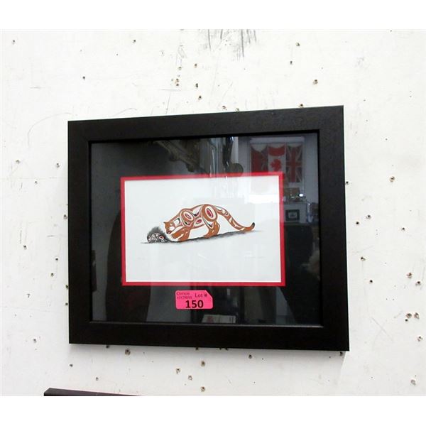 Richard Shorty Framed Print - Hmmmm