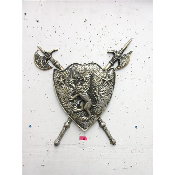 Replica Heraldic Wall Shield - 28" x 28"