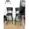 Image 1 : Pair of Black Espiriti Libre Bar Stools