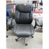 Image 1 : Black Bonded Leather Office Chair