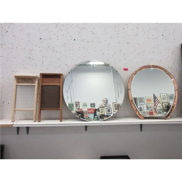 2 Vintage Mirrors