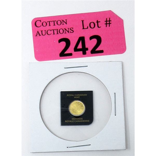 1 Gram .9999 Gold Canada 2021 Maple Leaf Coin