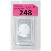 Image 1 : 1 Oz. Buffalo/ First Nations .999 Silver Bar