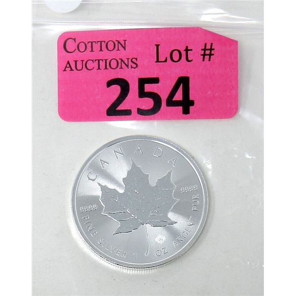 1 Oz. 2021 Canada .9999 Silver Maple Leaf Coin