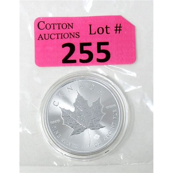 1 Oz. 2020 Canada .9999 Silver Maple Leaf Coin