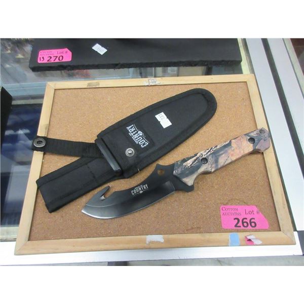 New Break-Up Country Gut Knife with 4.5" Blade