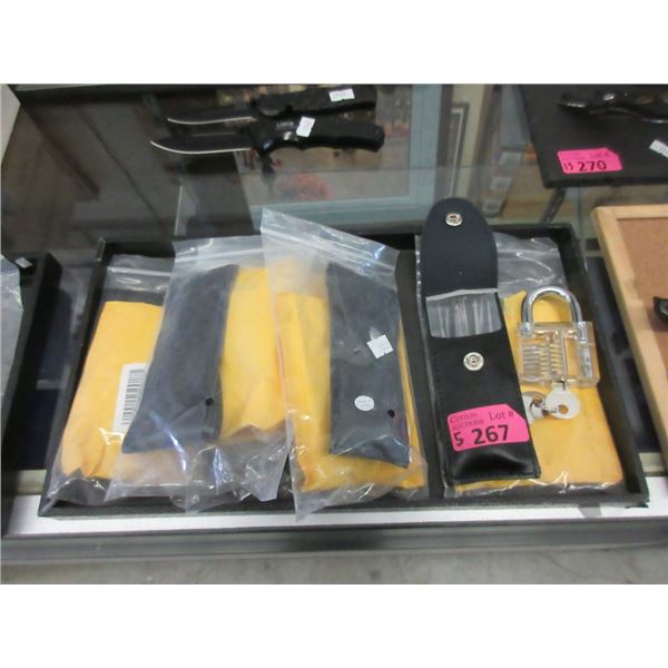 5 New Locksmith Tool Kits with Practice Lock