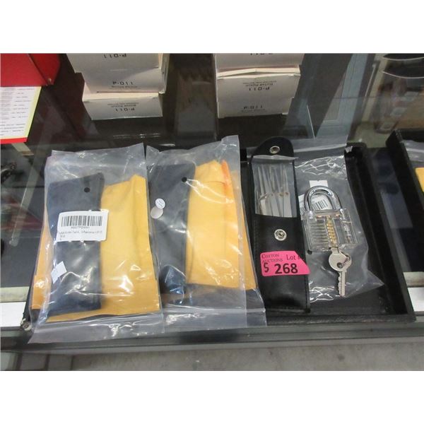 5 New Locksmith Tool Kits with Practice Lock