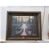 Image 1 : Oversize Metal Wall Art - 45" x 48"