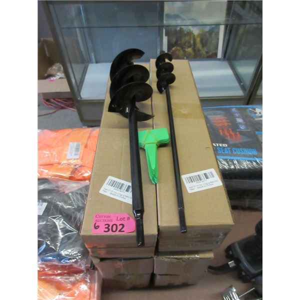 6 New Auger Drill Bits For Weeding & Digging