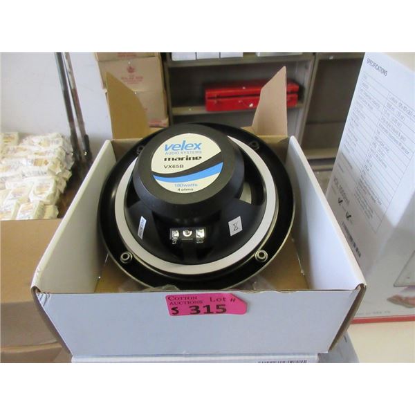 5 VELEX Marine Speakers - 180 Watt
