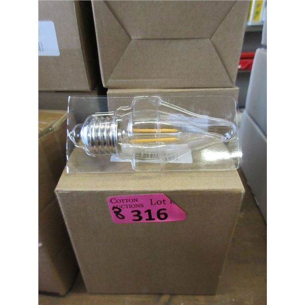 8 Boxes of 6 LED Candelabra Bulbs