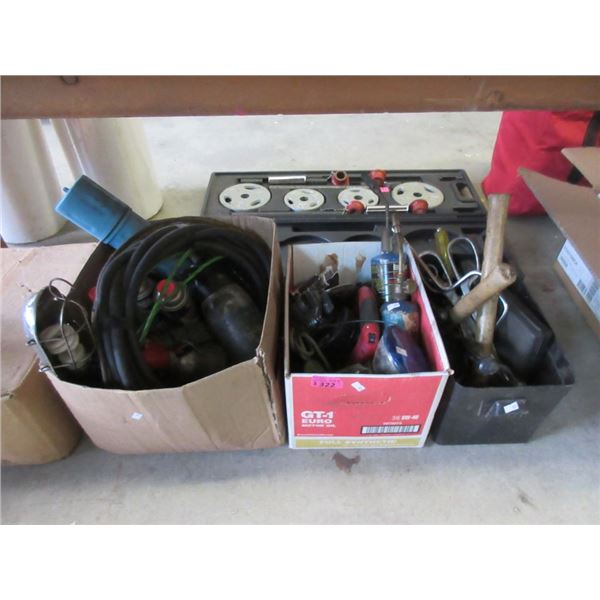 3 Boxes of Assorted Tools