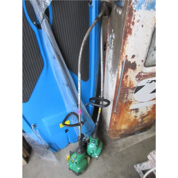 2 Weedeater Featherlight Gas Weed Trimmers