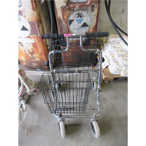Mobility Walker with Shopping Basket