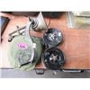 Image 1 : Grinder, Canteen & 2 Alvey Fishing Reels