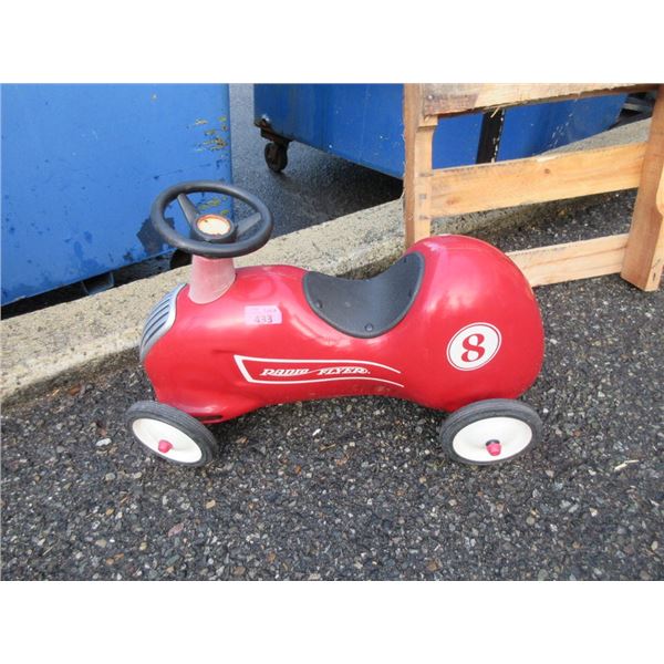 Vintage Radio Flyer Ride On Toy