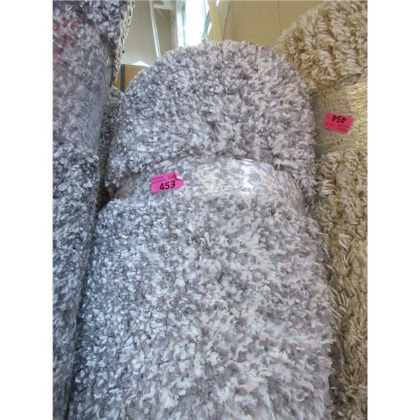 8' x 10' Grey Speckled Shag Area Carpet