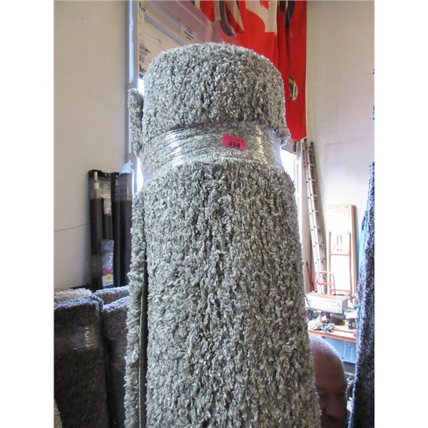 8' x 10' Grey Speckled Shag Area Carpet