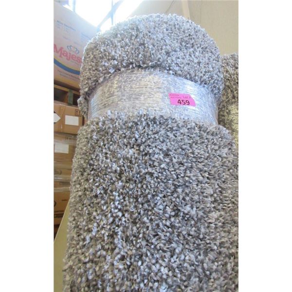 8' x 10' Grey Speckled Shag Area Carpet