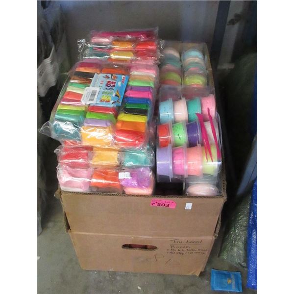 30+ Packages of Crafting Clay and Slime