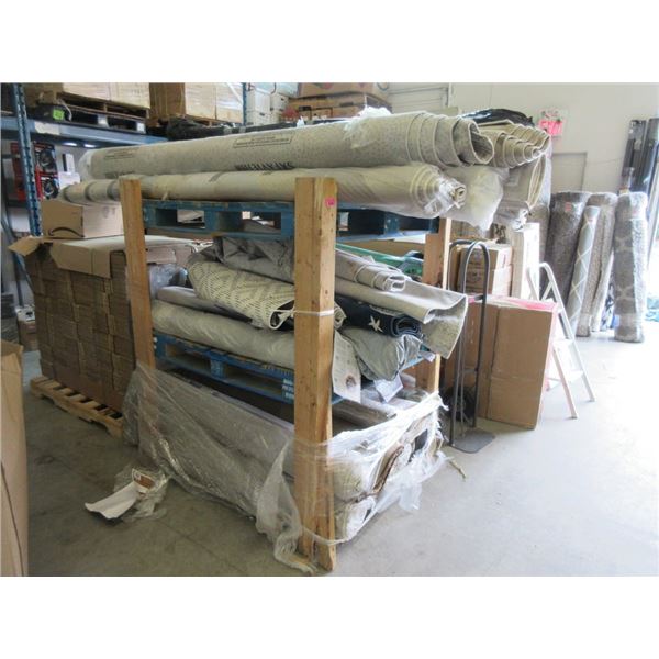 Skid of Assorted Carpets