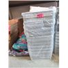 Image 1 : 5 Stacks of Small Organizer Baskets