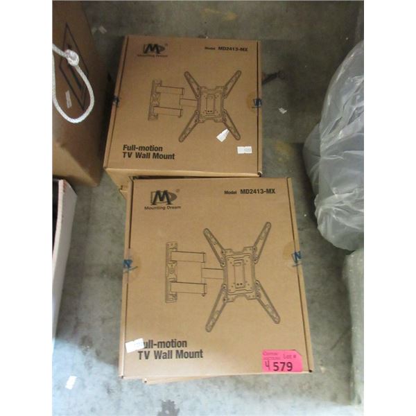 4 Full Motion TV Wall Mounts