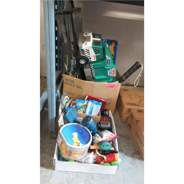 2 Boxes of Assorted Toys