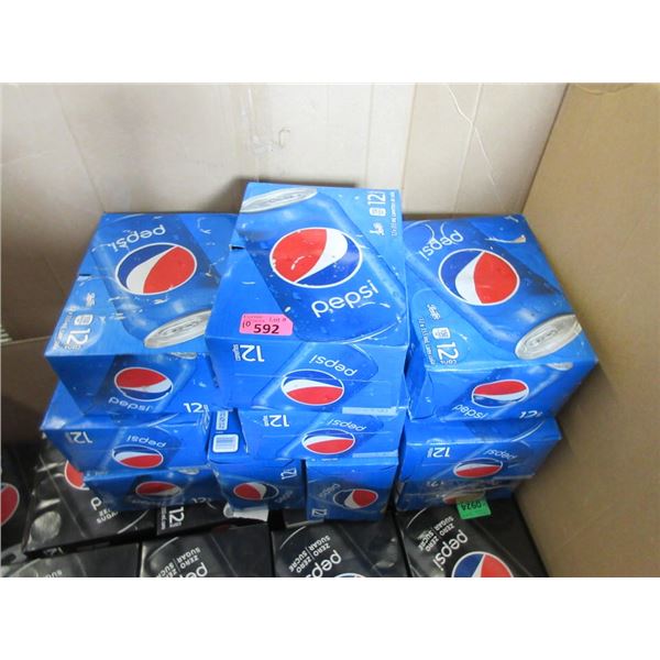10 Cases of 12 x 355 ml Cans of Pepsi