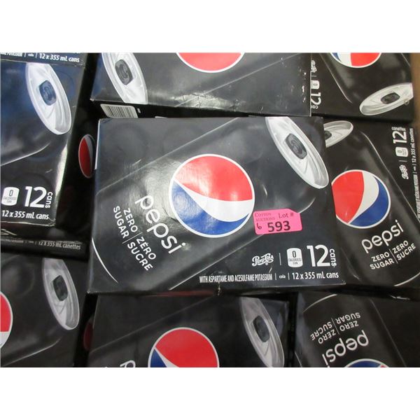 6 Cases of 12 x 355 ml Pepsi Zero
