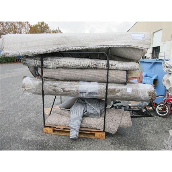 Skid of Assorted Carpets
