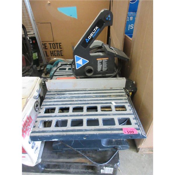 Table Saw & Delta ShopMaster Saw