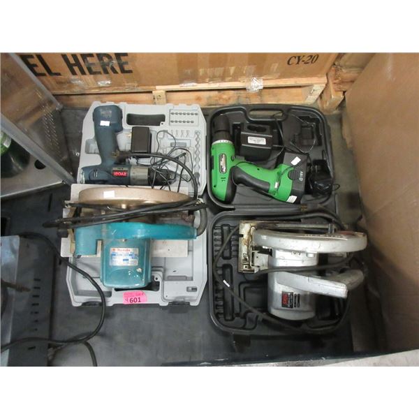 2 Electric & 2 Cordless Power Tools