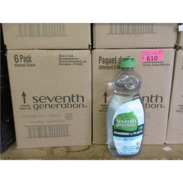 2 Cases of 6 x 19 oz Seventh Generation Dish Soap