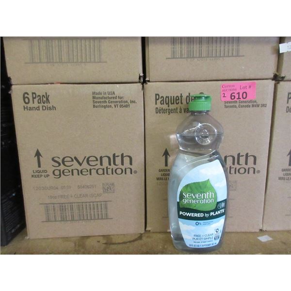 2 Cases of 6 x 19 oz Seventh Generation Dish Soap