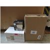 Image 1 : Floor Lamp, Sconce Lights & Box of Bulbs