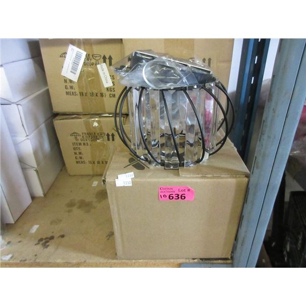 10 New Flush Mount Lights - 6" x 8"