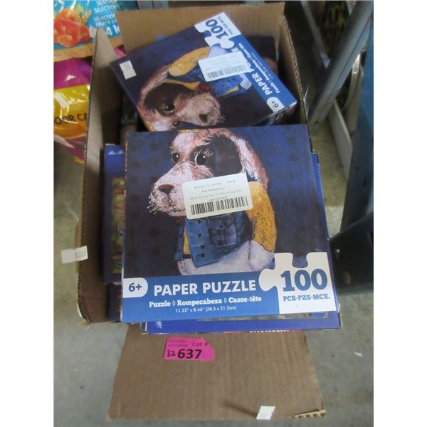 32 New 100 Piece Puzzles  - Age 6+