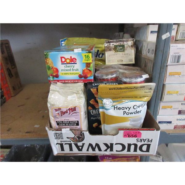 Box of Assorted Food Product