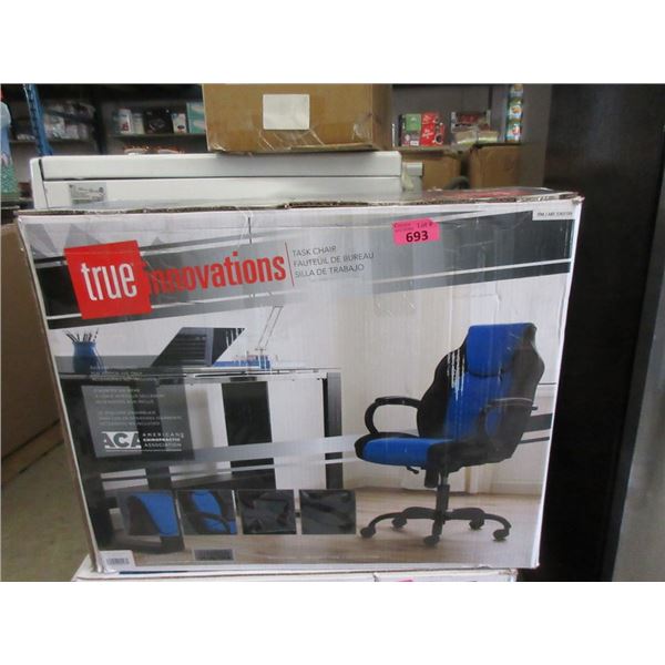 True Innovations Black & Blue Task Chair