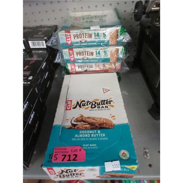 5 Boxes of Assorted Clif Bars